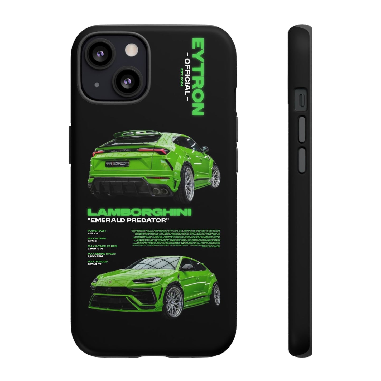 "Emerald Predator" Sturdy Case