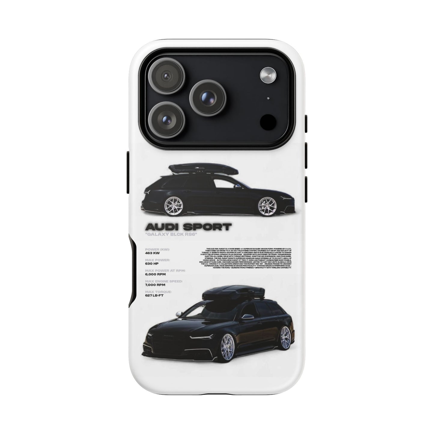 "Galaxy BLCK RS6" Sturdy Case