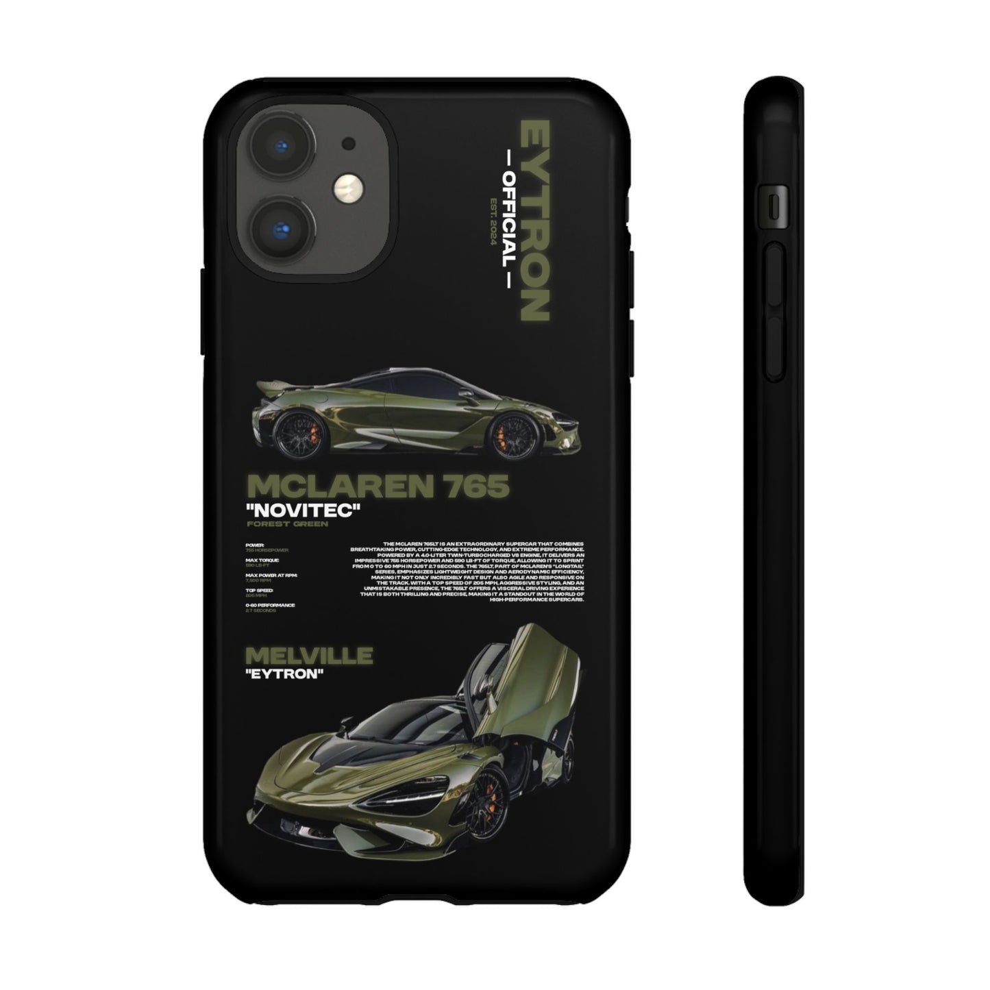 "Forest Green" Sturdy Case