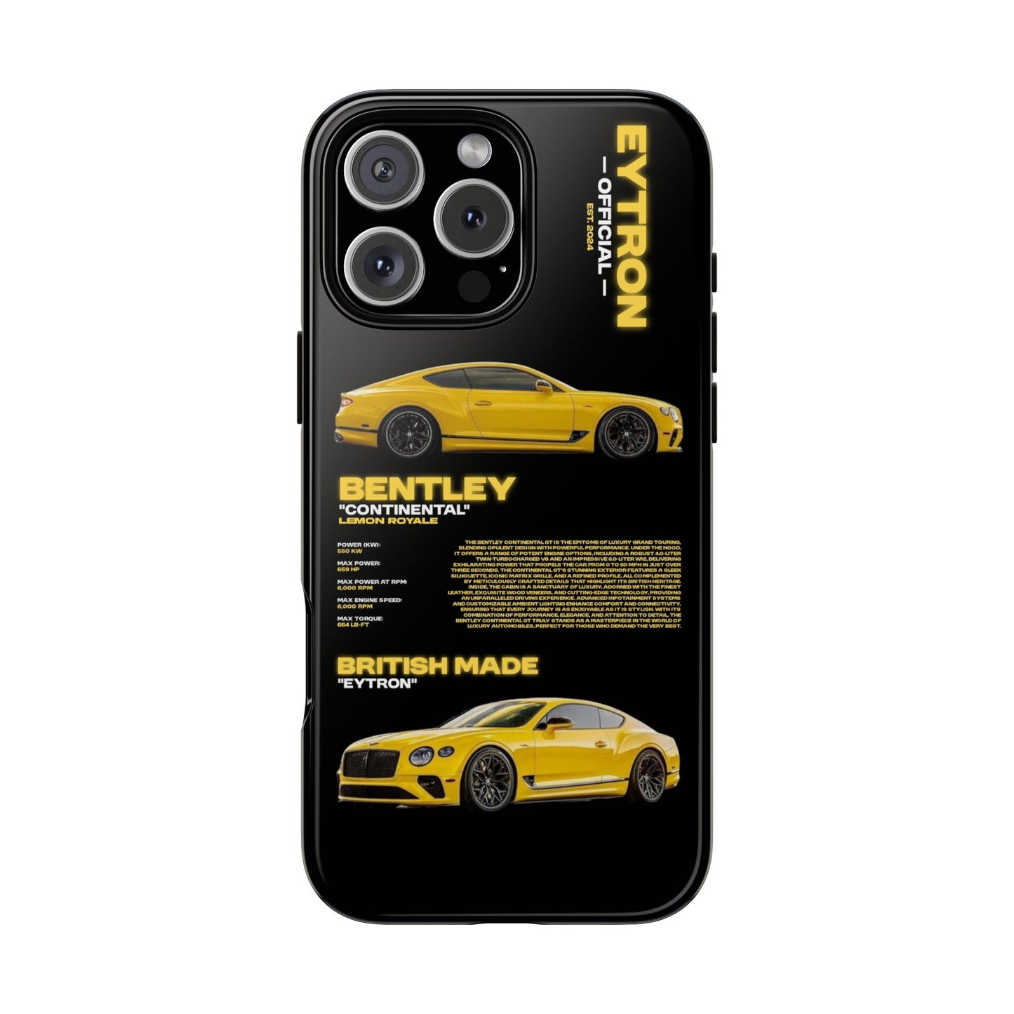 "Lemon Royale" Sturdy Case