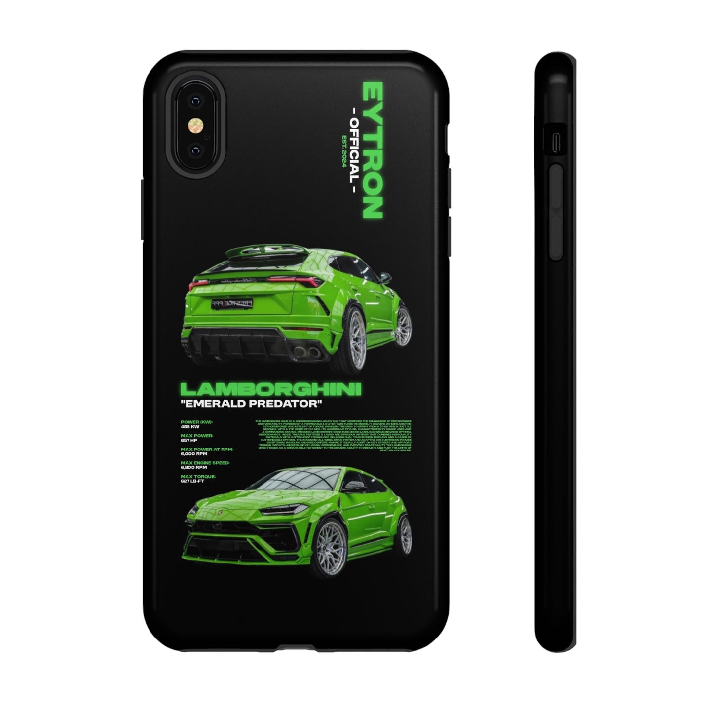 "Emerald Predator" Sturdy Case