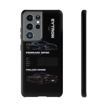 "Satin Black SF90" Sturdy Case