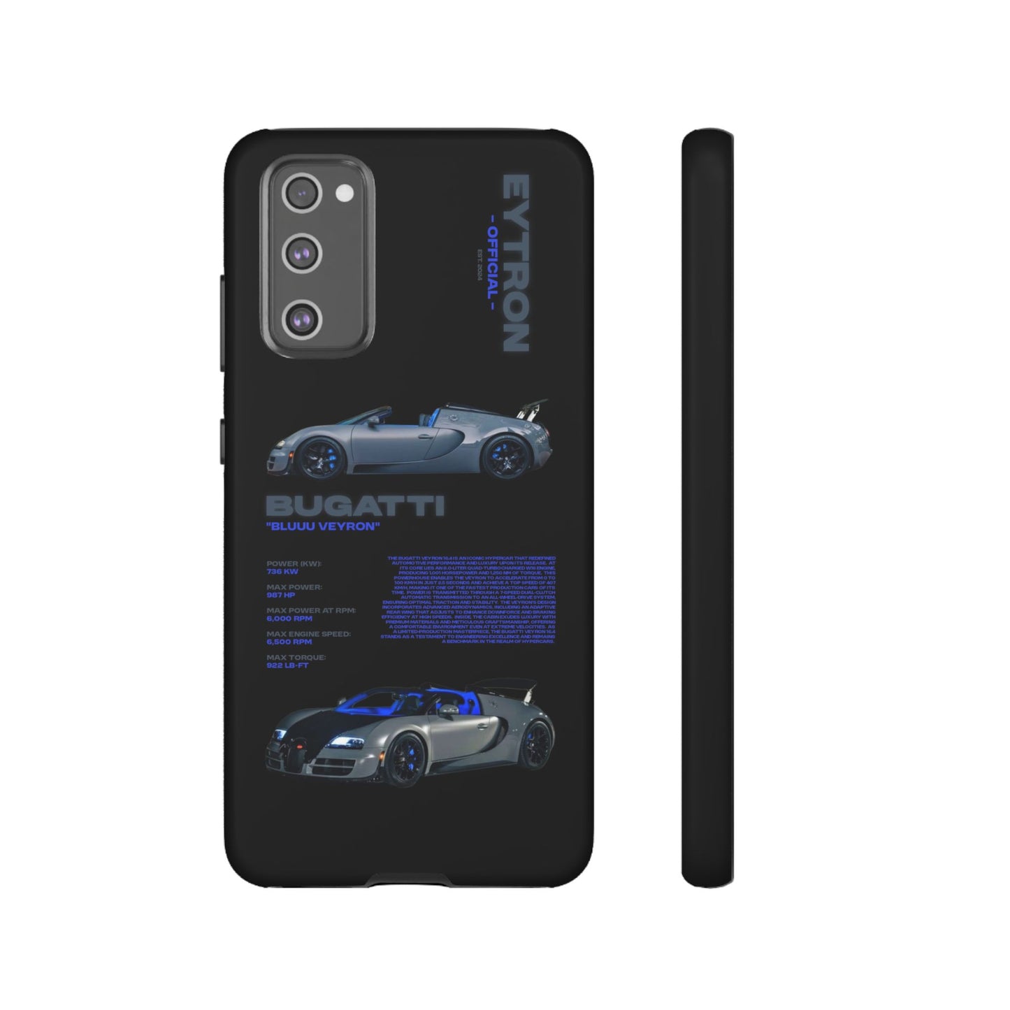 "Bluuu Veyron" Sturdy Case