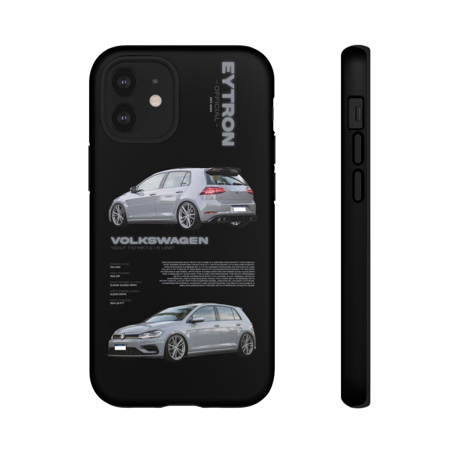 "Golf TSI MK7.5 / R Line" Sturdy Case