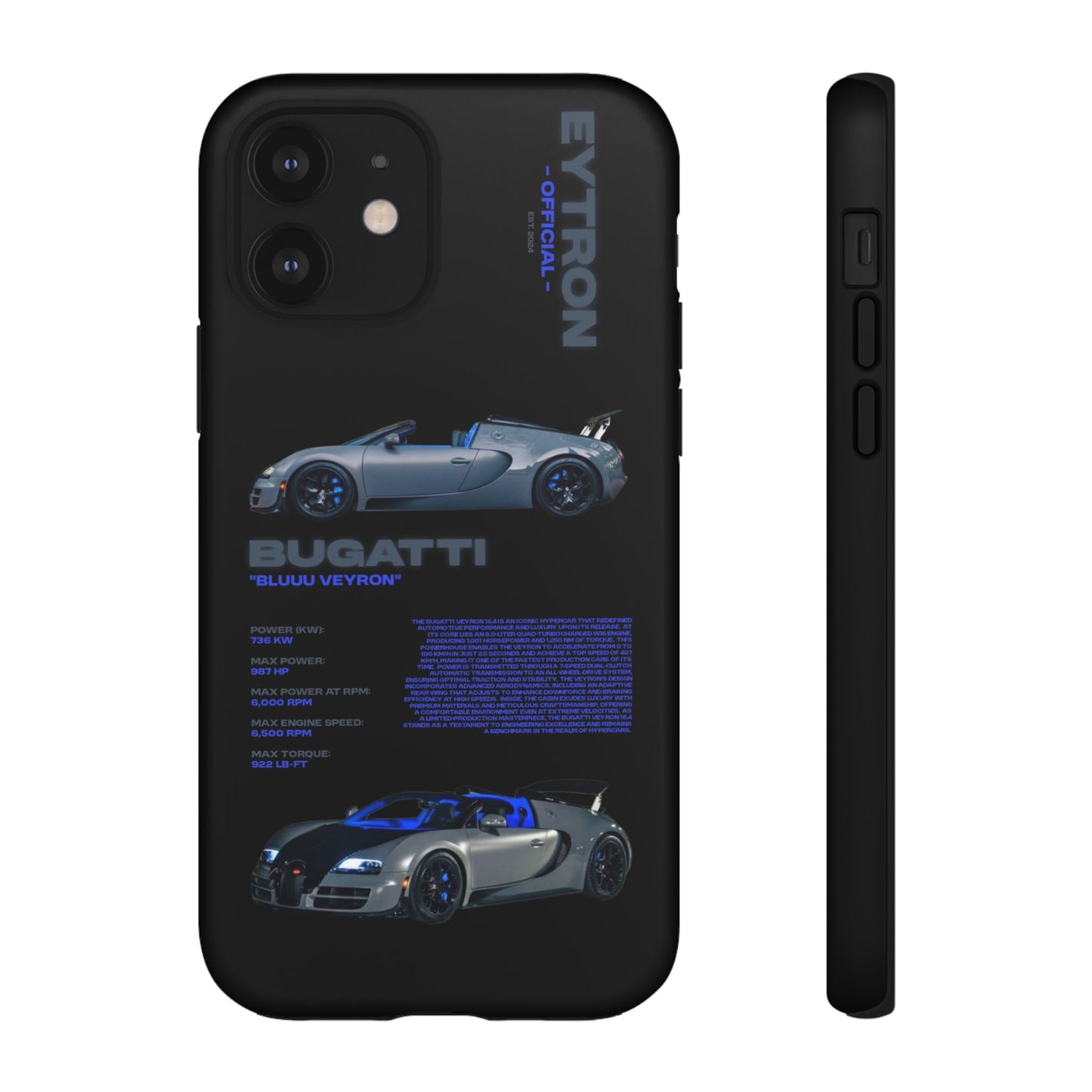 "Bluuu Veyron" Sturdy Case