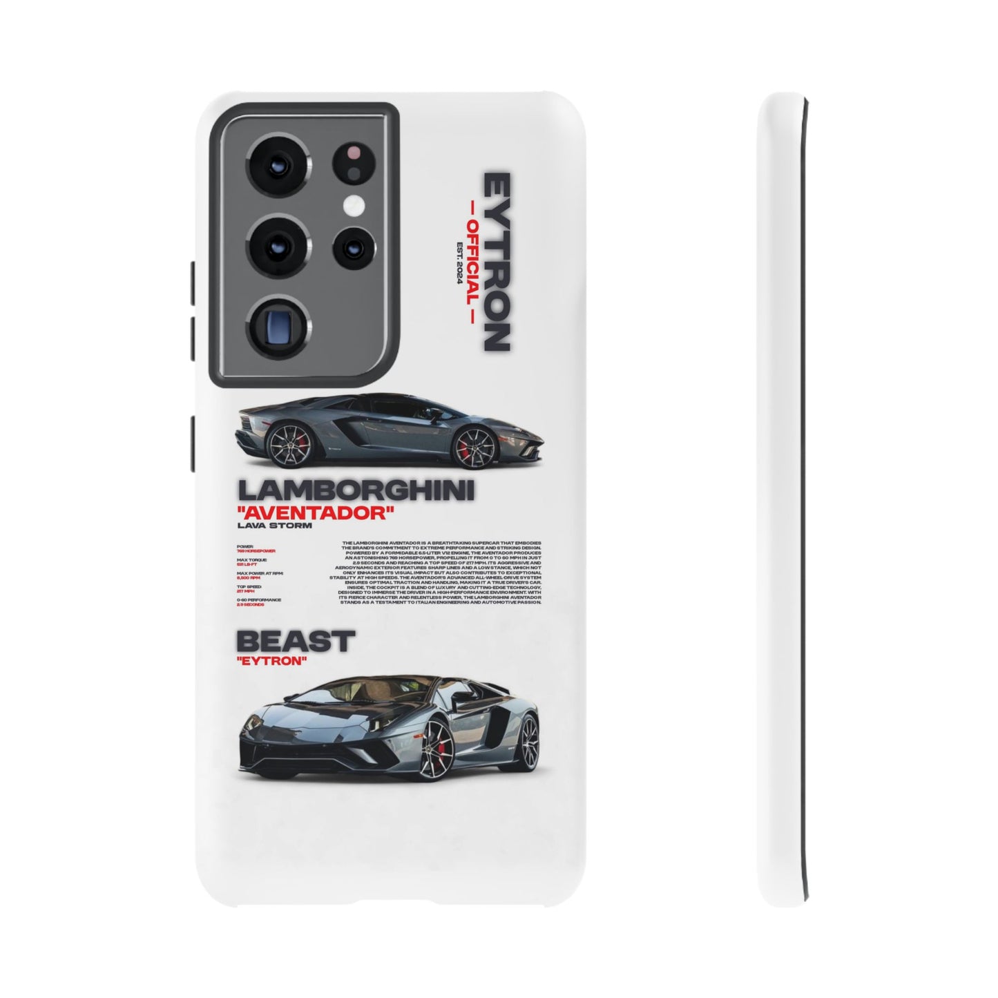 "Lava Storm" Sturdy Case