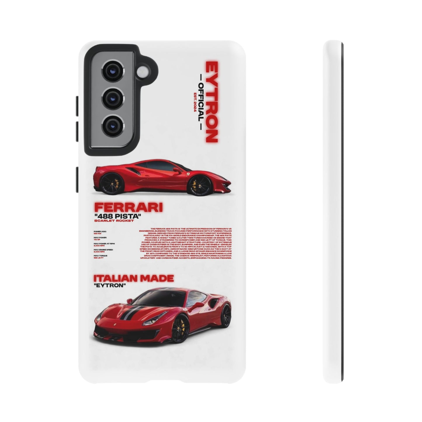"Scarlet Rocket" Sturdy Case