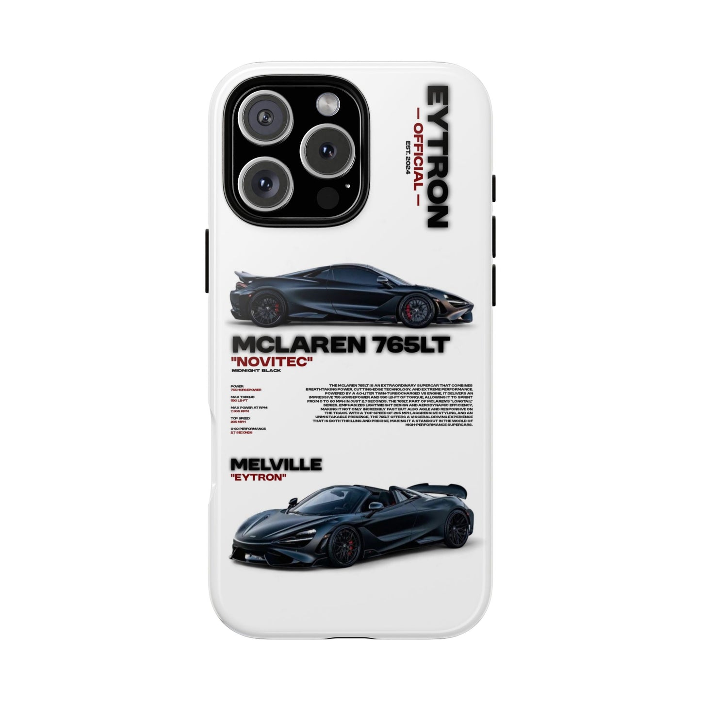"Midnight Black" Sturdy Case