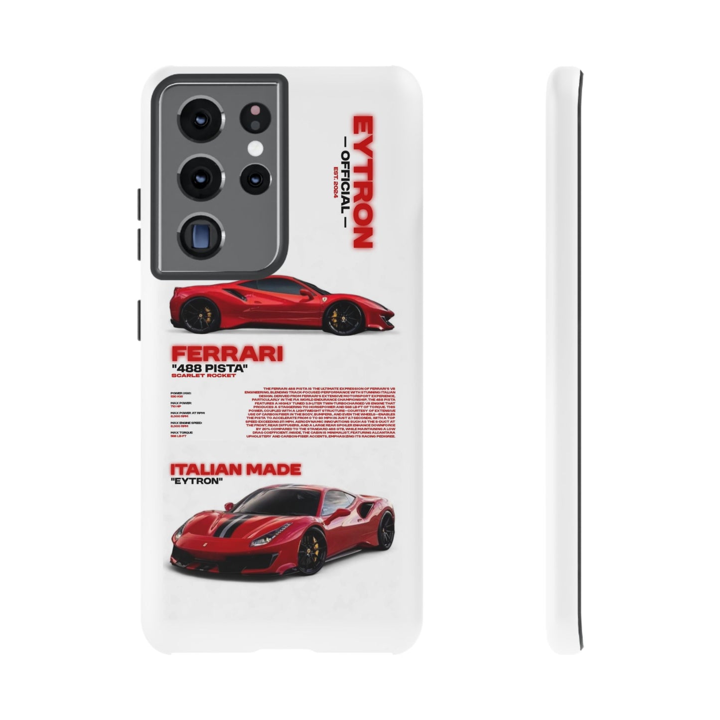 "Scarlet Rocket" Sturdy Case