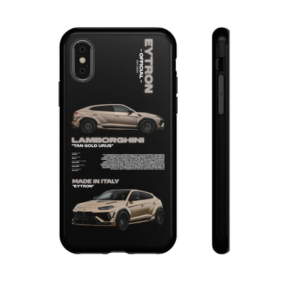 "Tan Gold Urus" Sturdy Case
