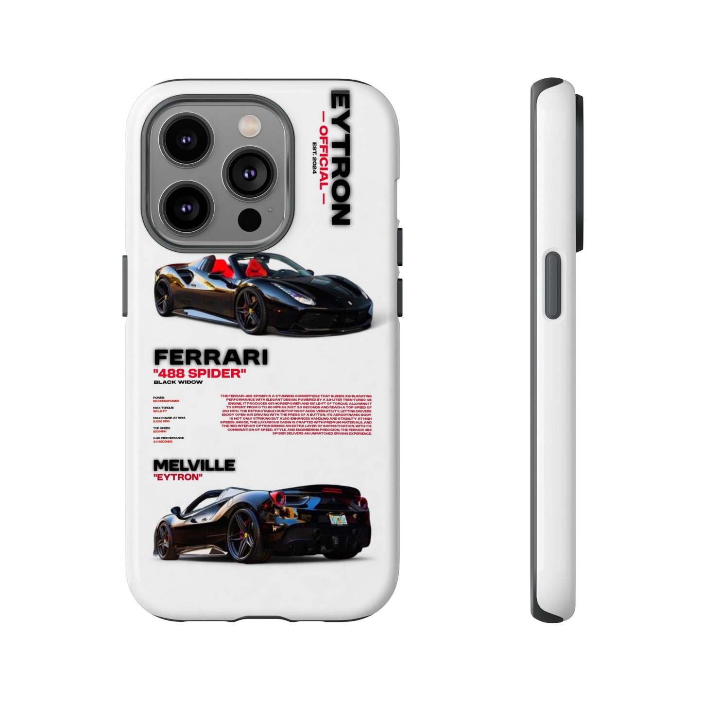 "Black Widow" Sturdy Case