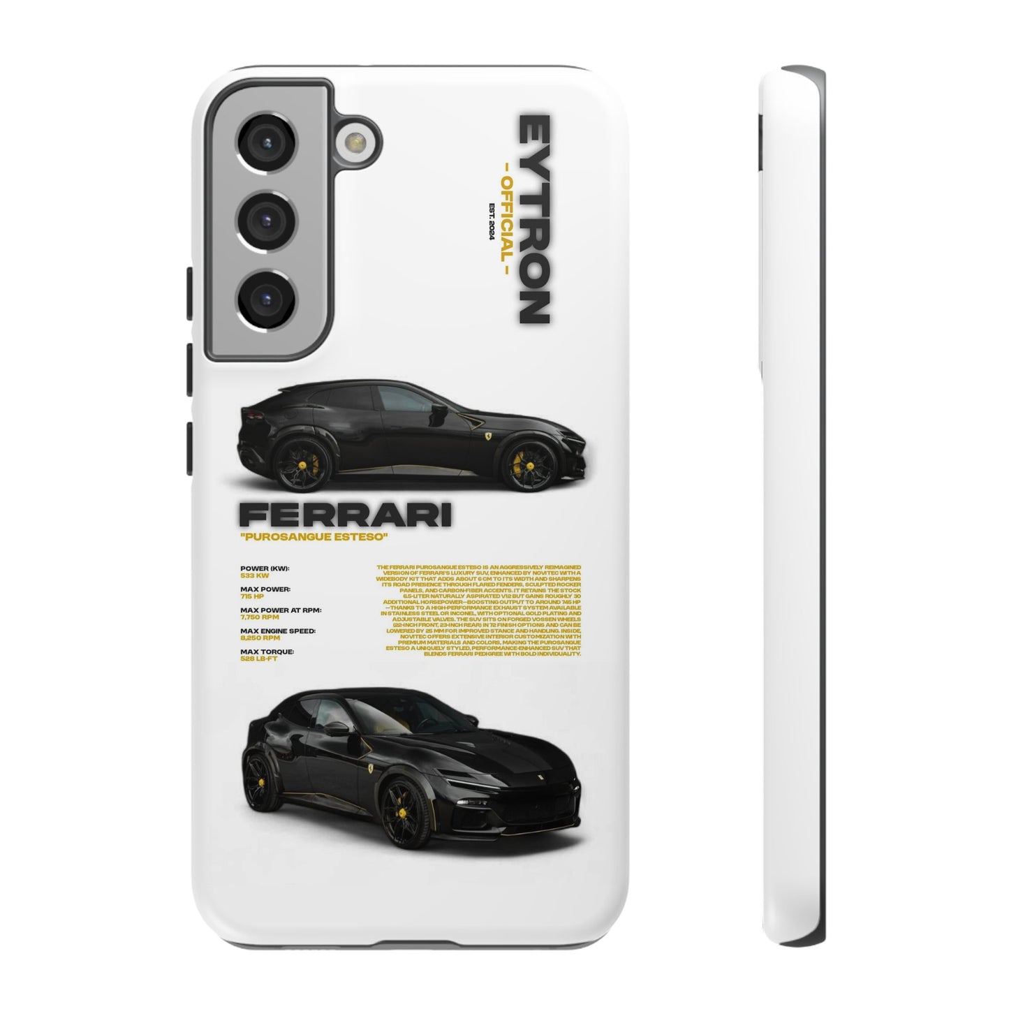 "Purosangue Esteso" Sturdy Case