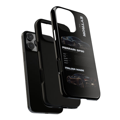 "Satin Black SF90" Sturdy Case