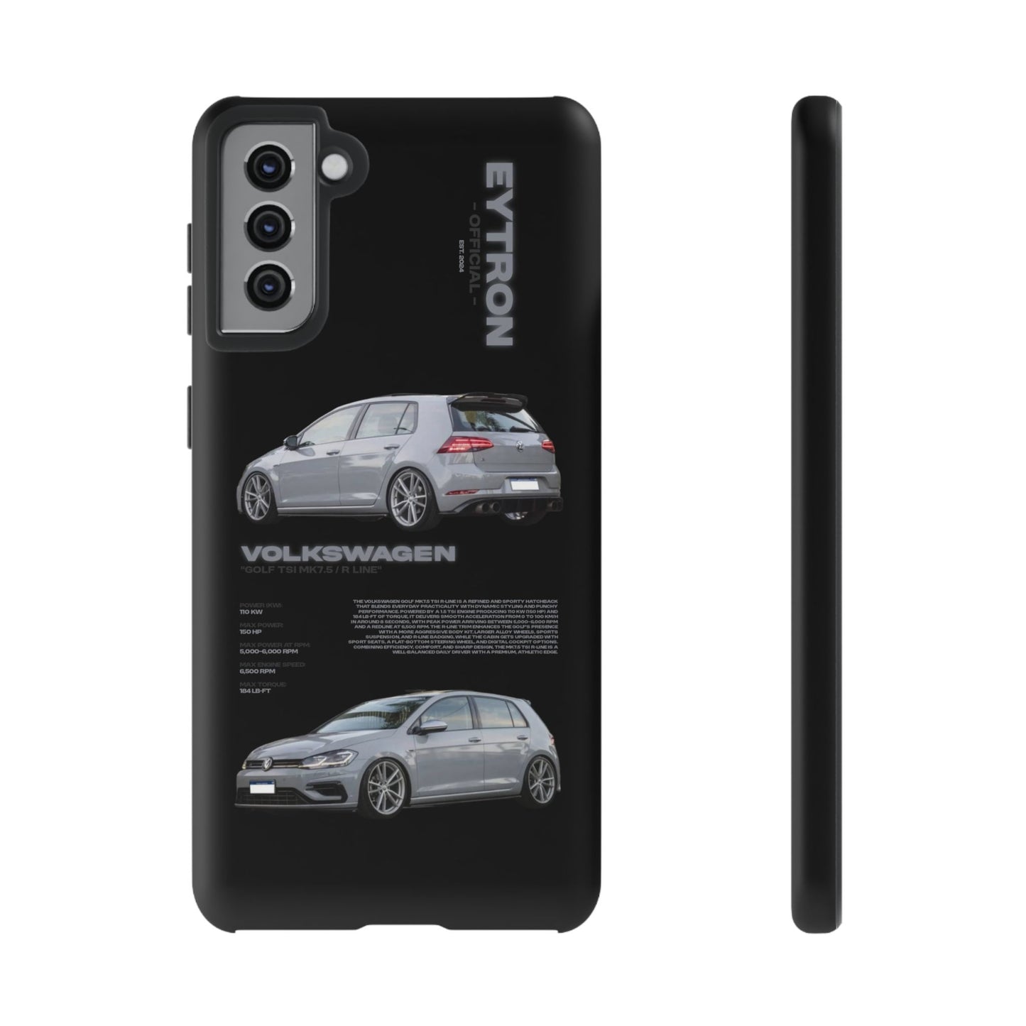 "Golf TSI MK7.5 / R Line" Sturdy Case