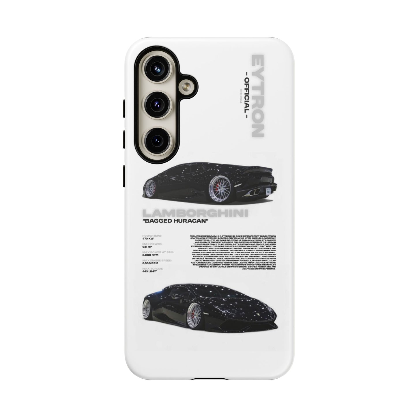 "Bagged Huracán" Sturdy Case