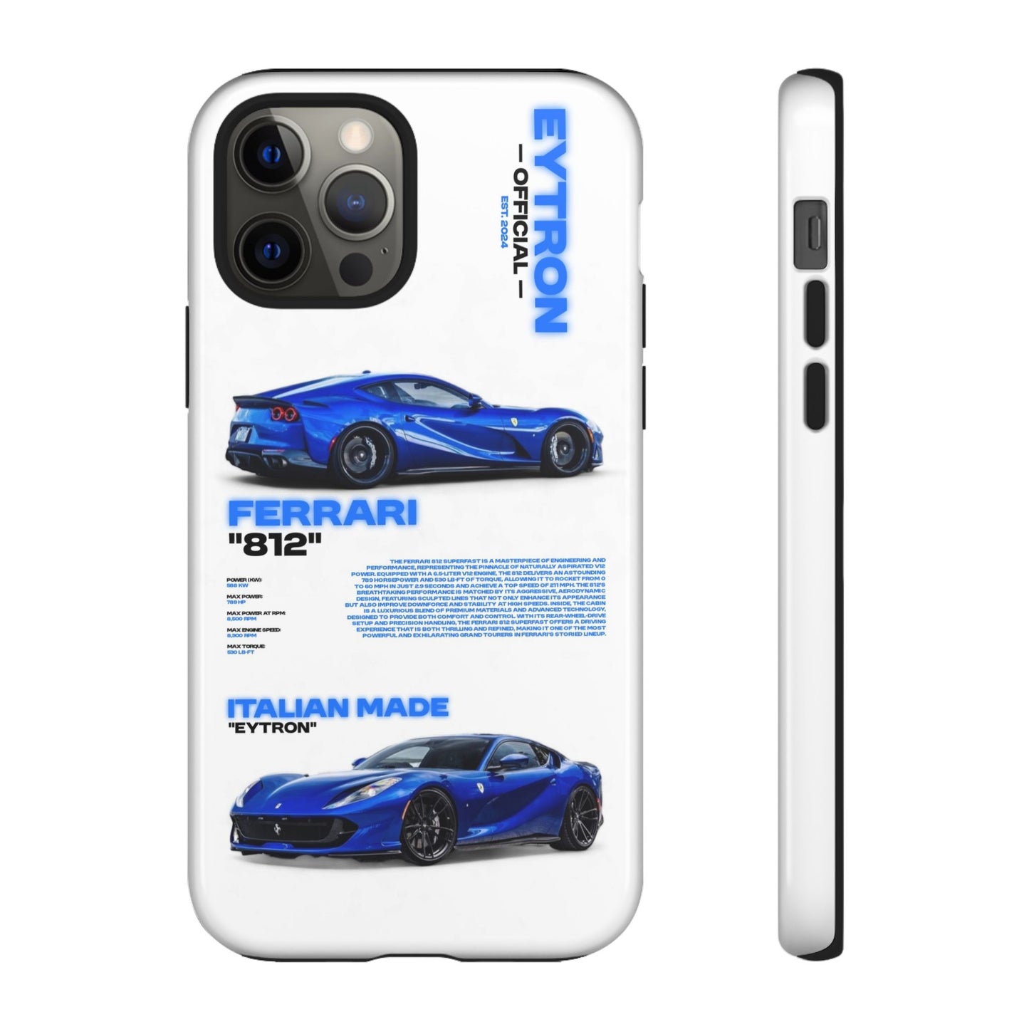 "Blue Thunder" Sturdy Case