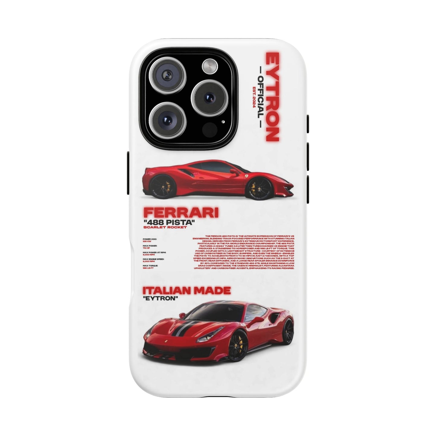 "Scarlet Rocket" Sturdy Case