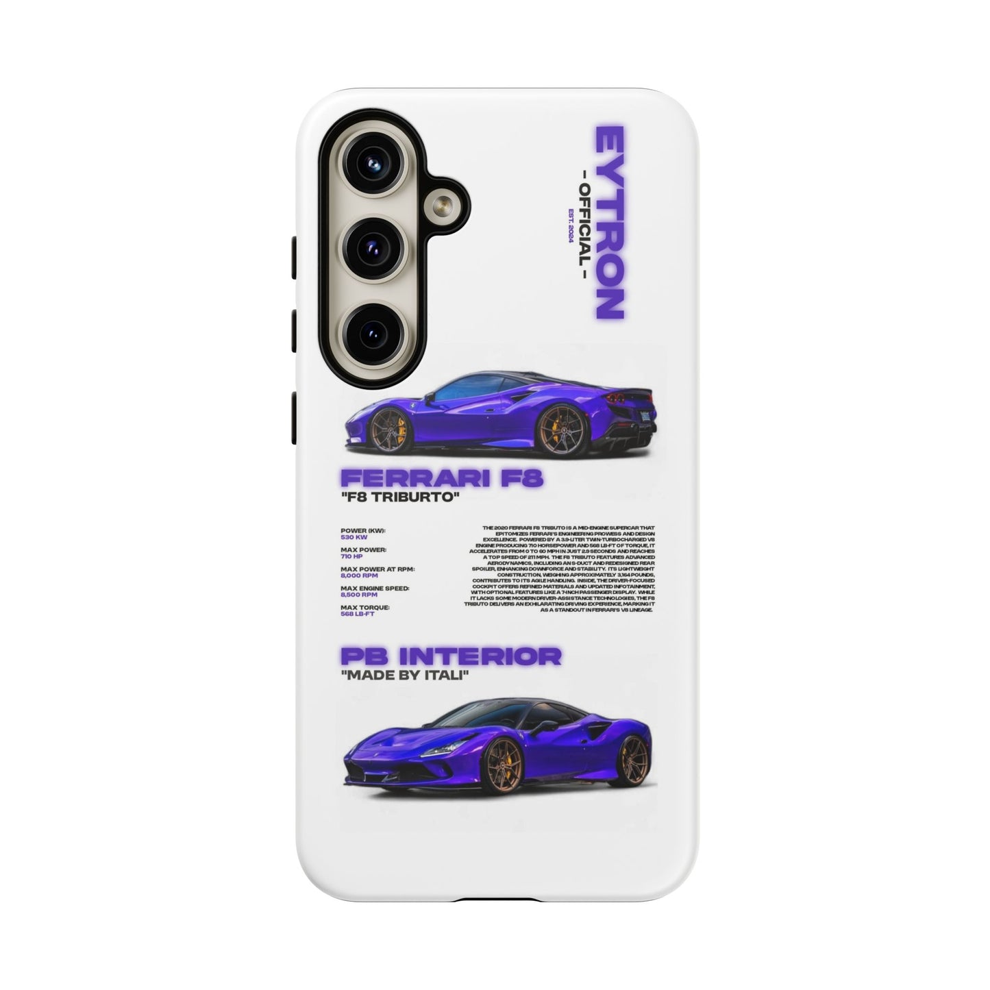 "F8 Triburto" Sturdy Case