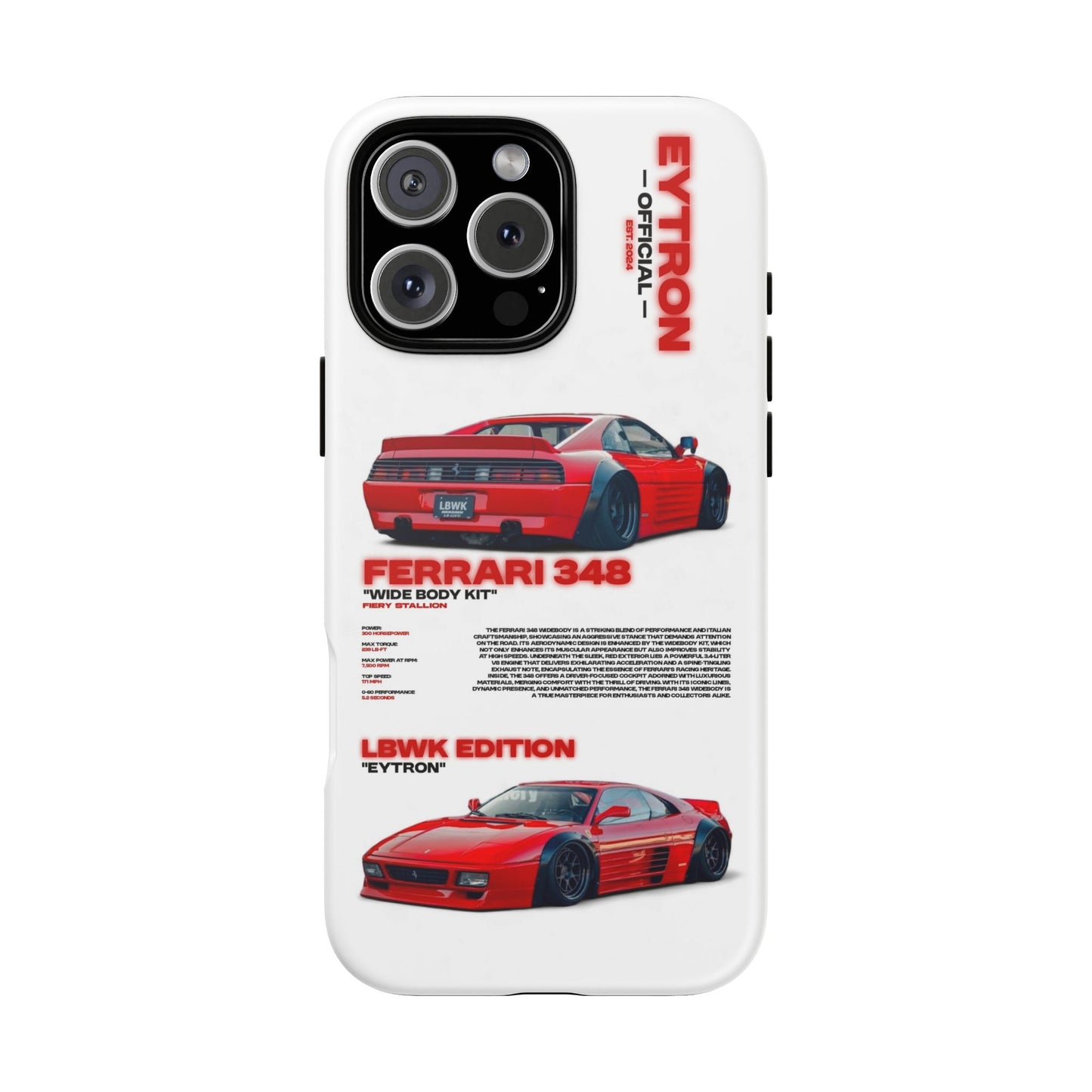 "Fiery Stallion" Sturdy Case