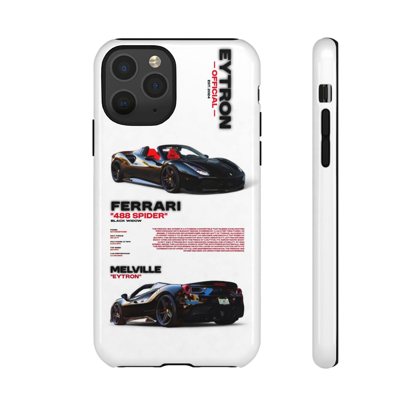 "Black Widow" Sturdy Case