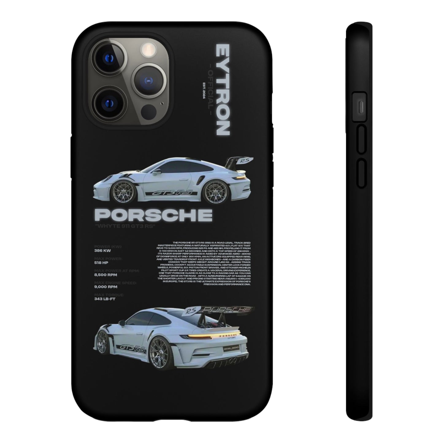 "Whyte 911 GT3 RS" Sturdy Case