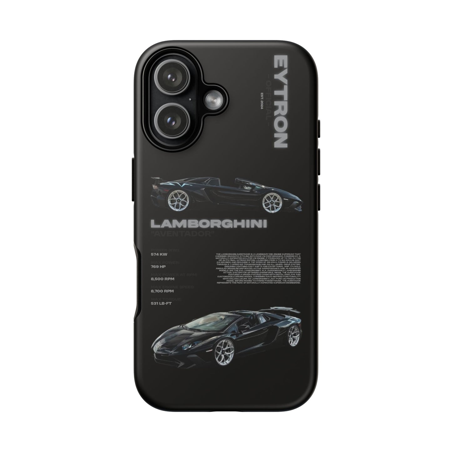 "Cielo Nero" Sturdy Case