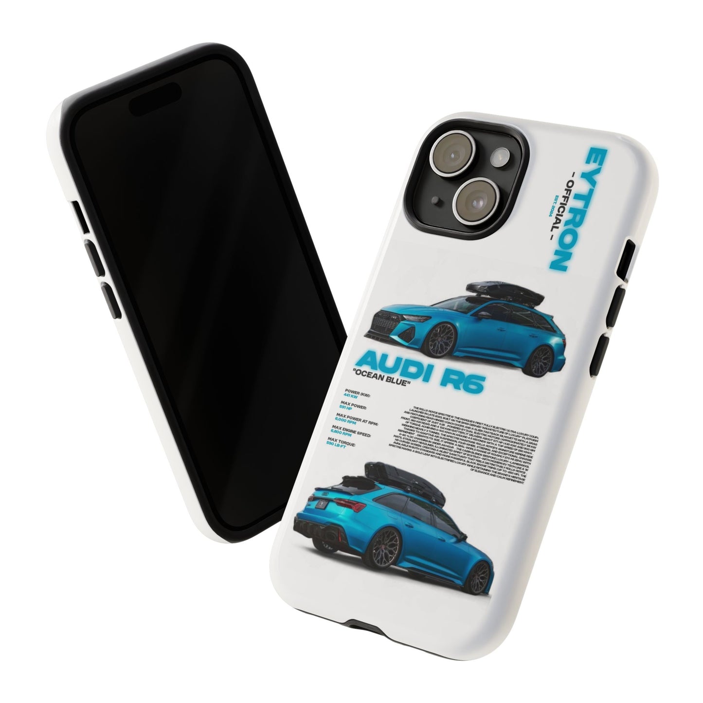 "Ocean Blue R6" Sturdy Case