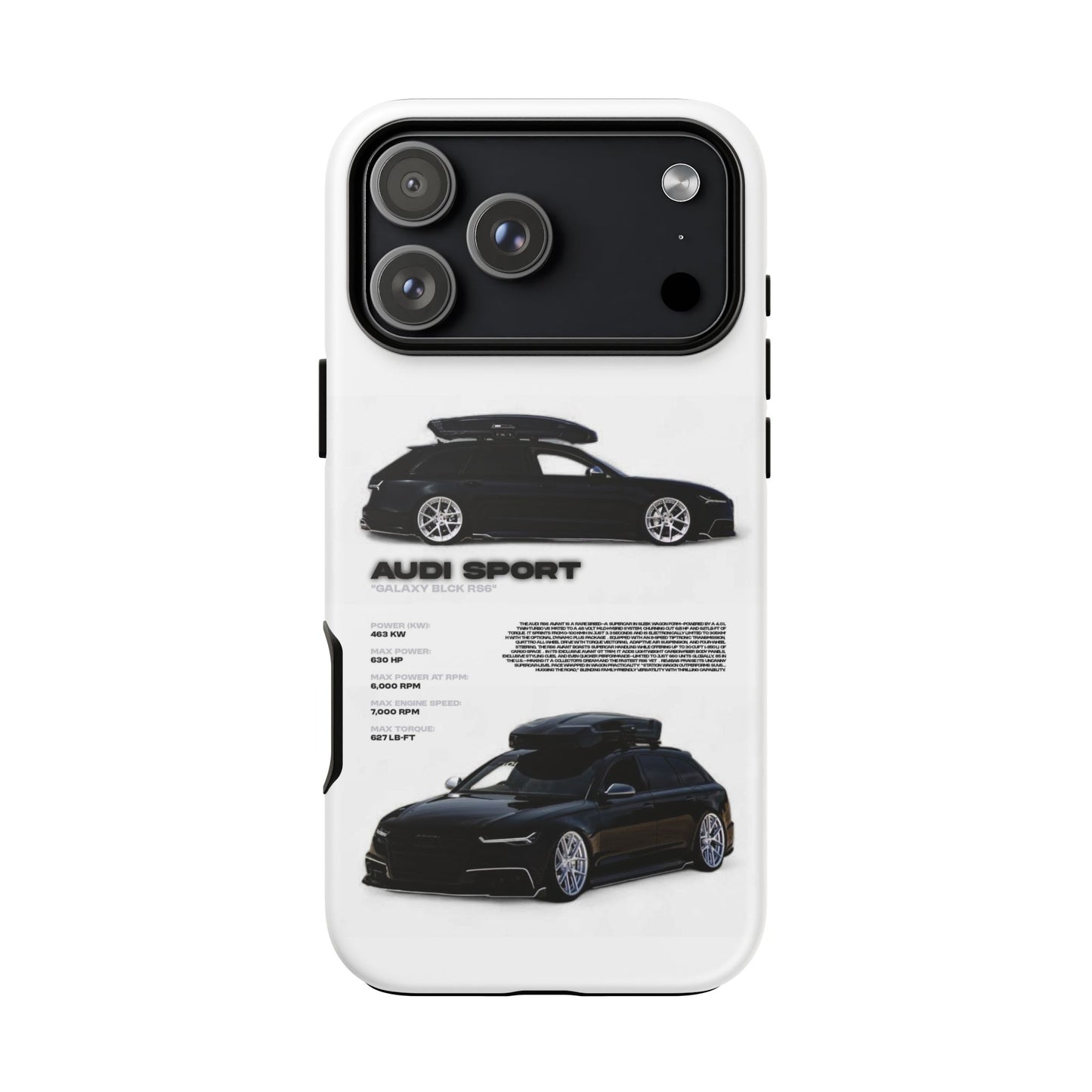 "Galaxy BLCK RS6" Sturdy Case
