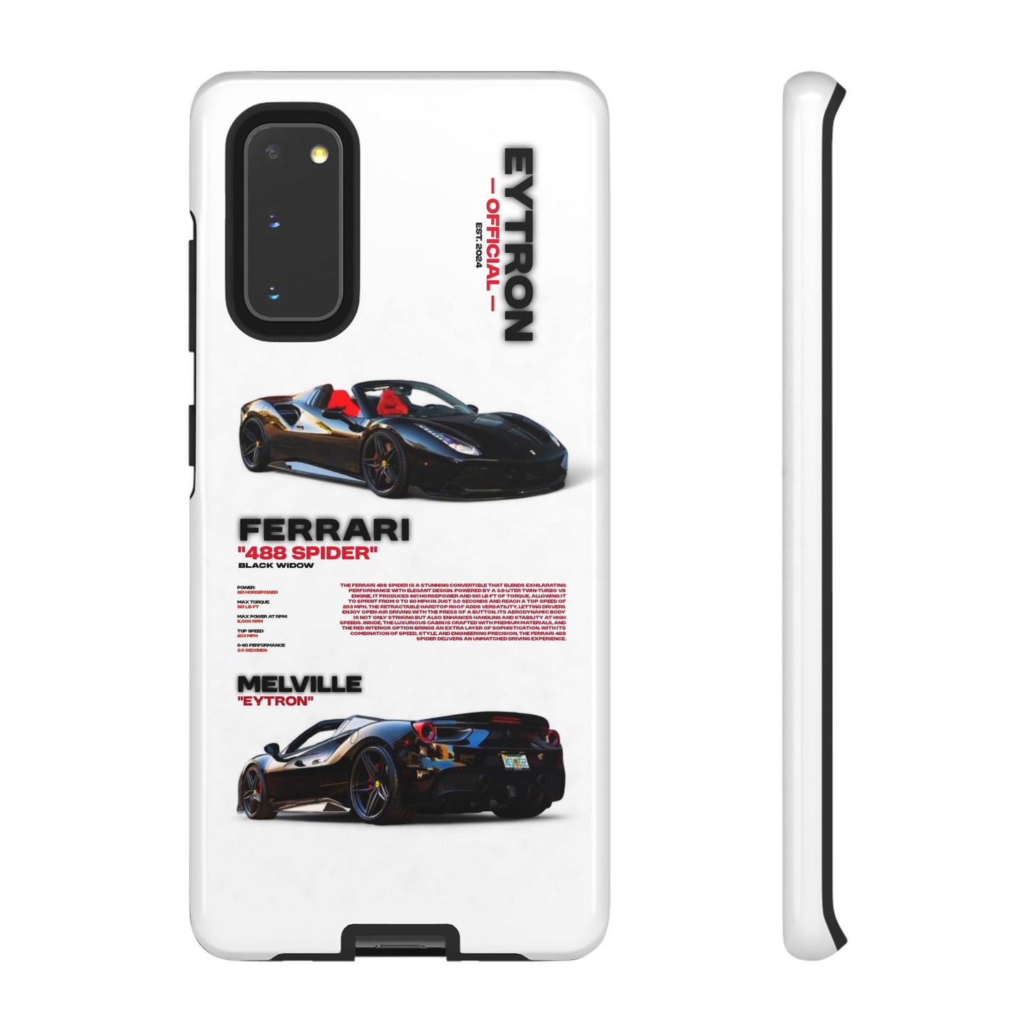 "Black Widow" Sturdy Case