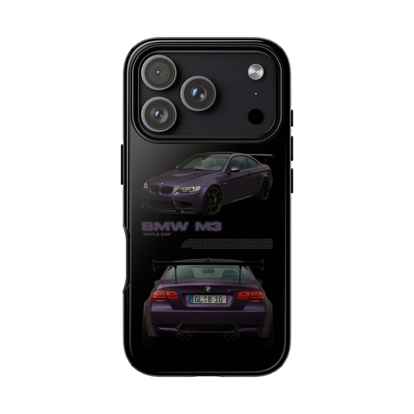 "PRPLE E92" Sturdy Case