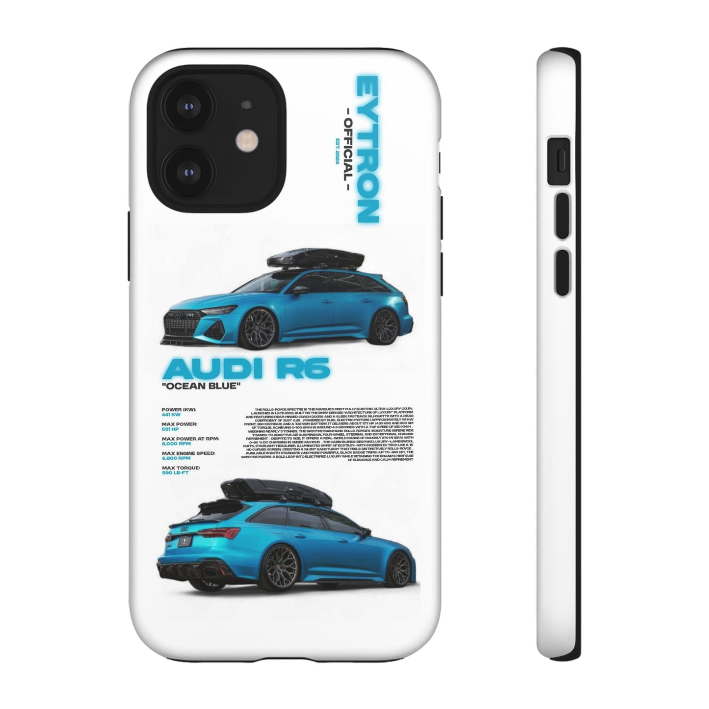 "Ocean Blue R6" Sturdy Case