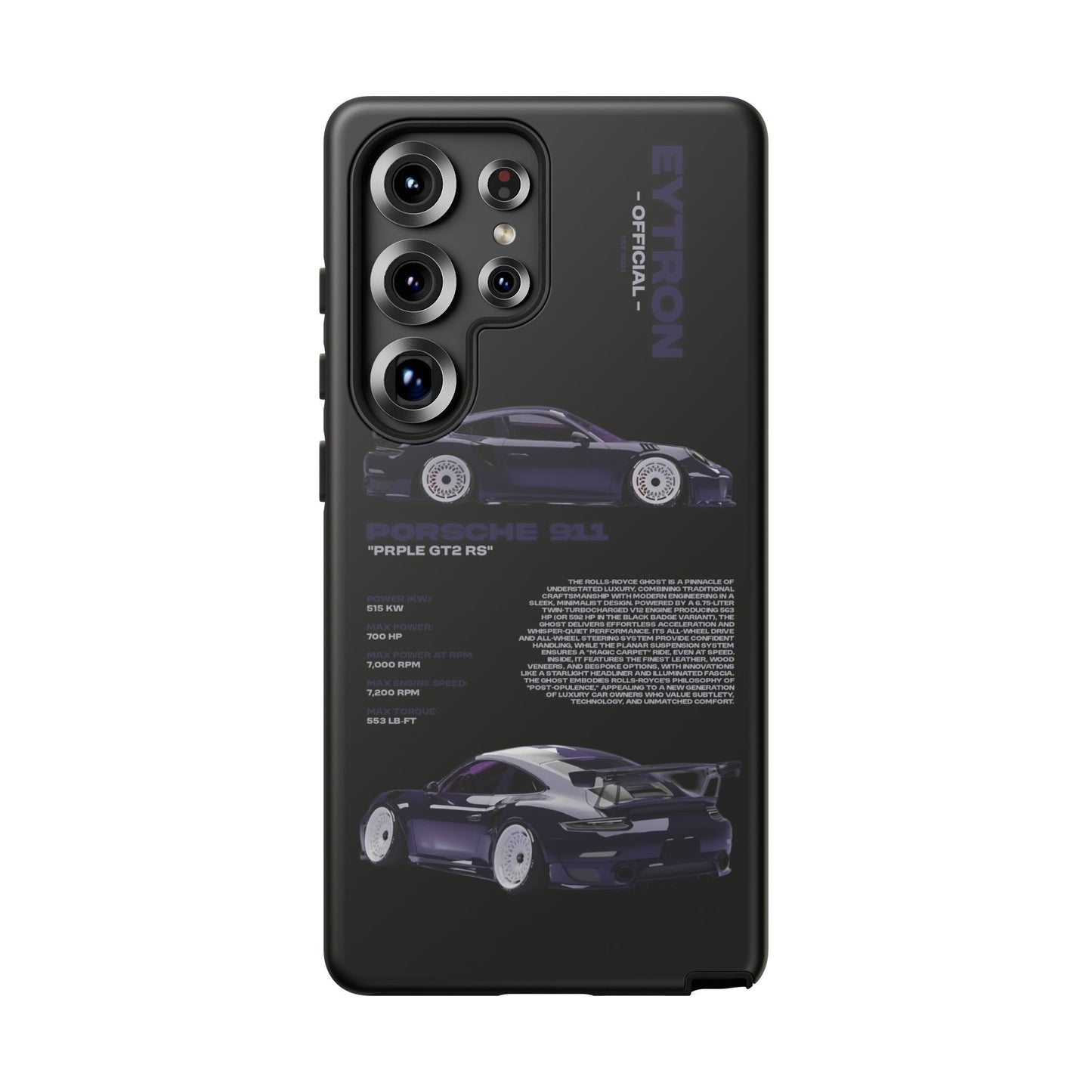 "PRPLE GT2 RS" Sturdy Case