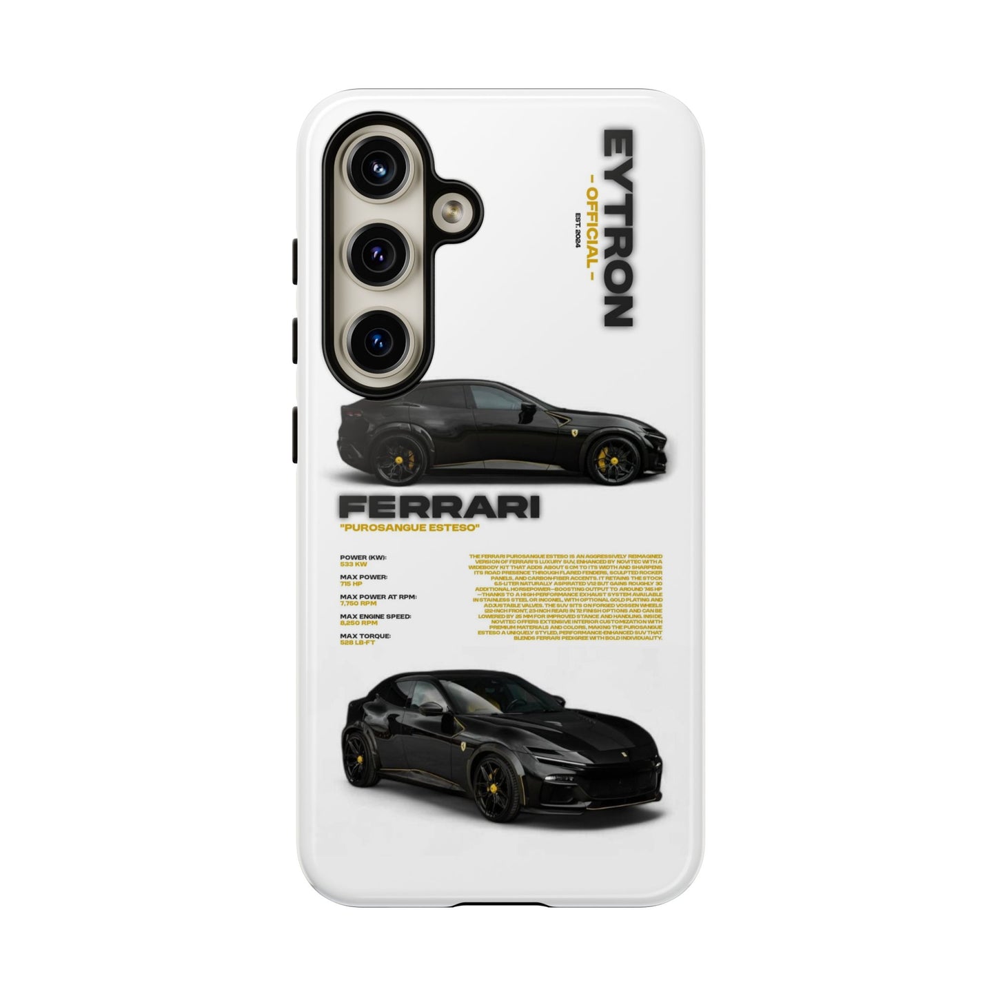 "Purosangue Esteso" Sturdy Case