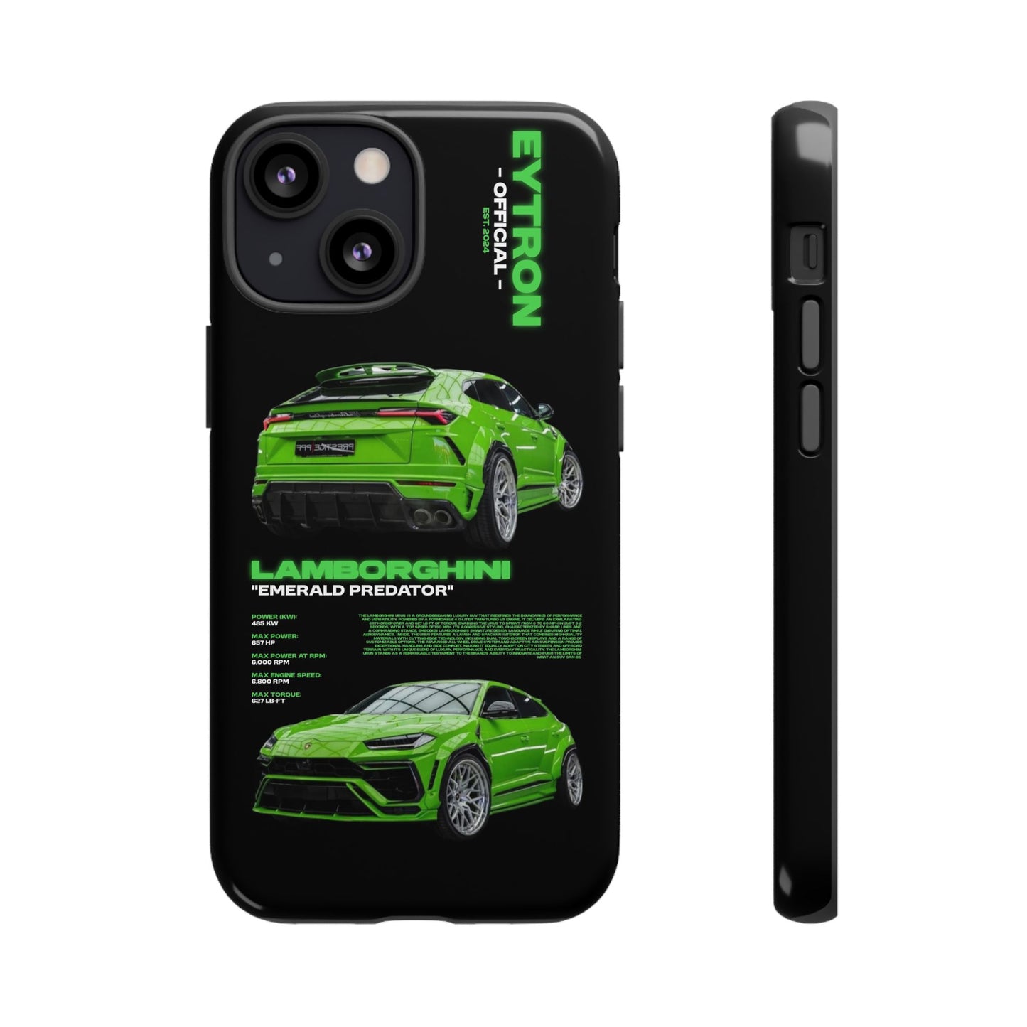 "Emerald Predator" Sturdy Case