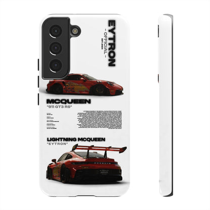 "McQueen" White Tough Case