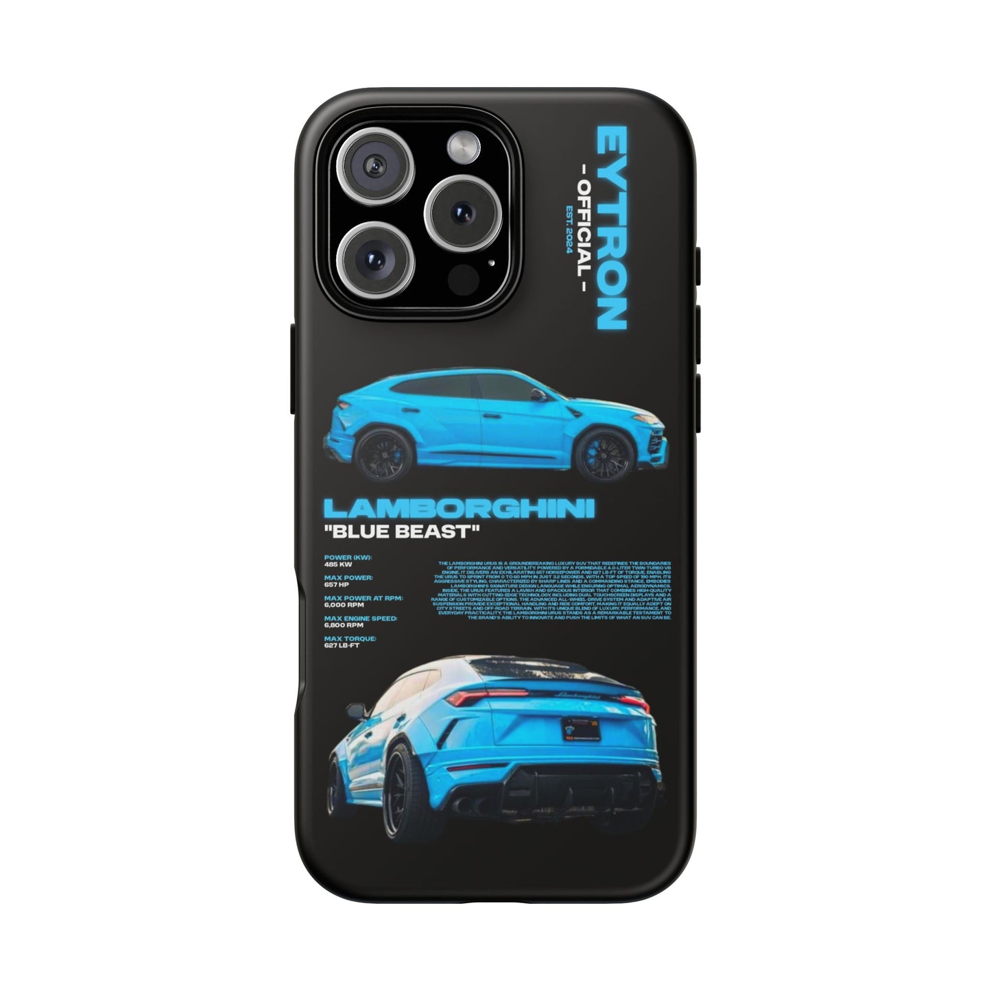 "Blue Beast" Sturdy Case