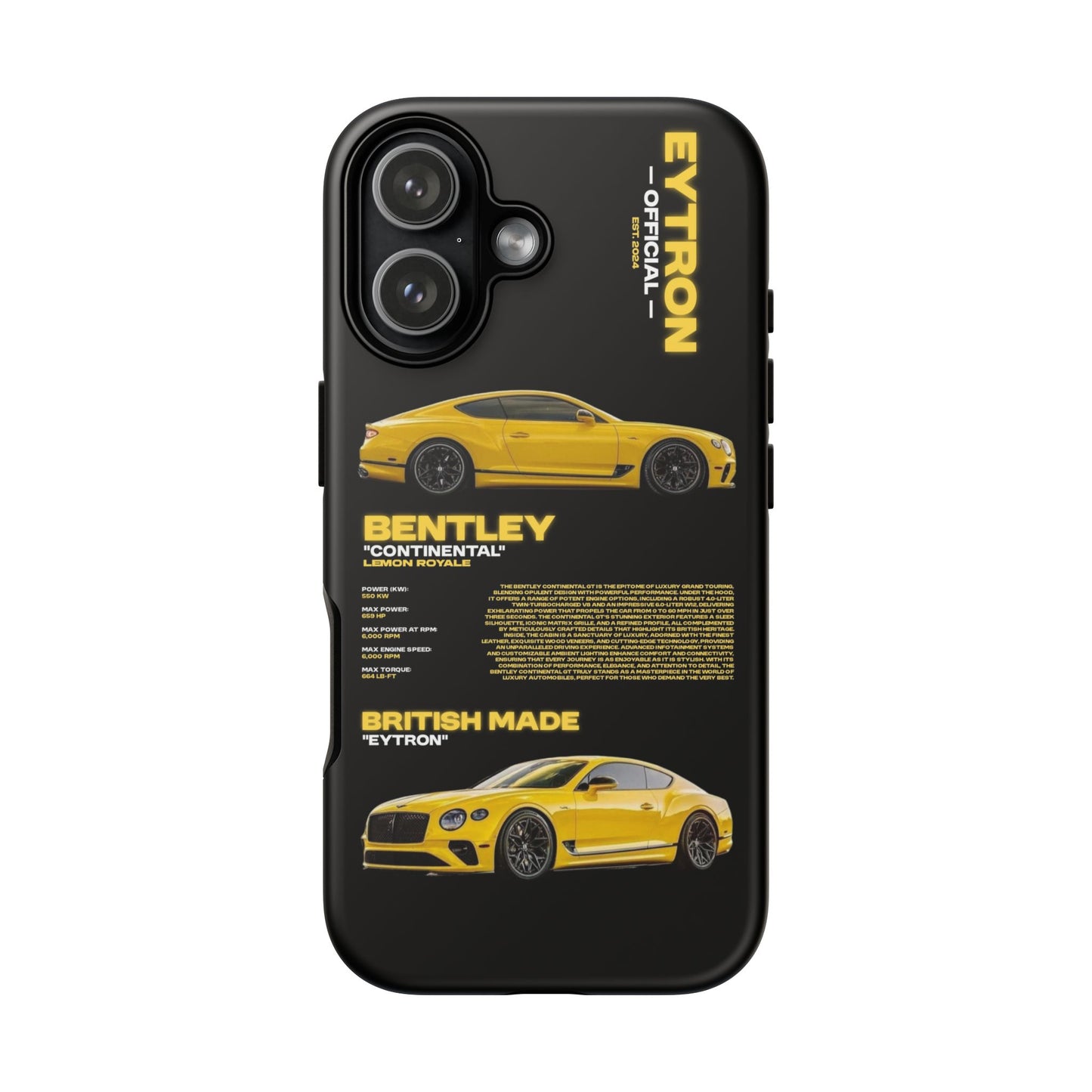 "Lemon Royale" Sturdy Case