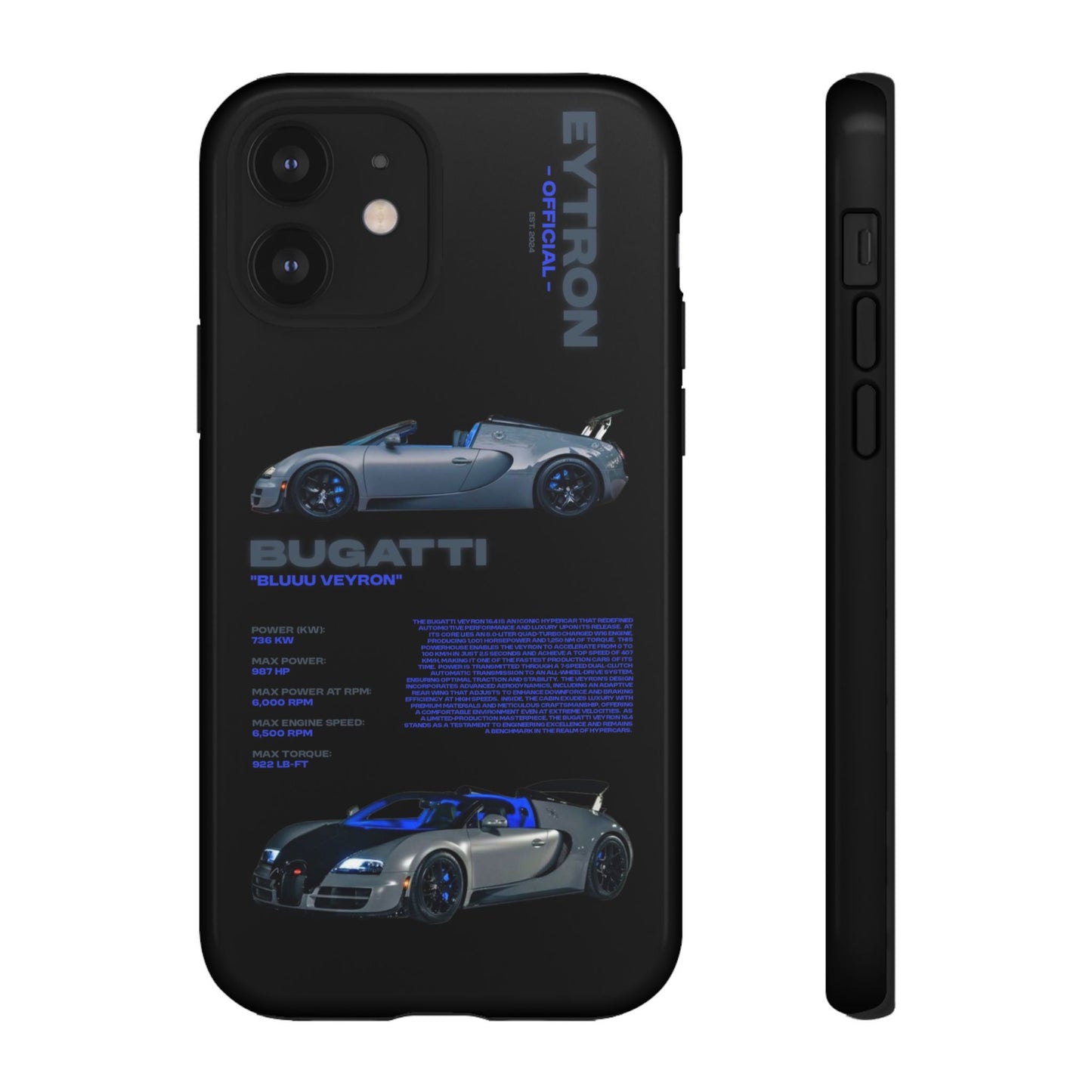 "Bluuu Veyron" Sturdy Case