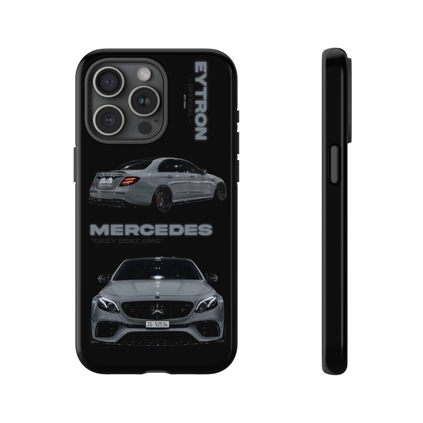 "Grey Benz AMG" Sturdy Case