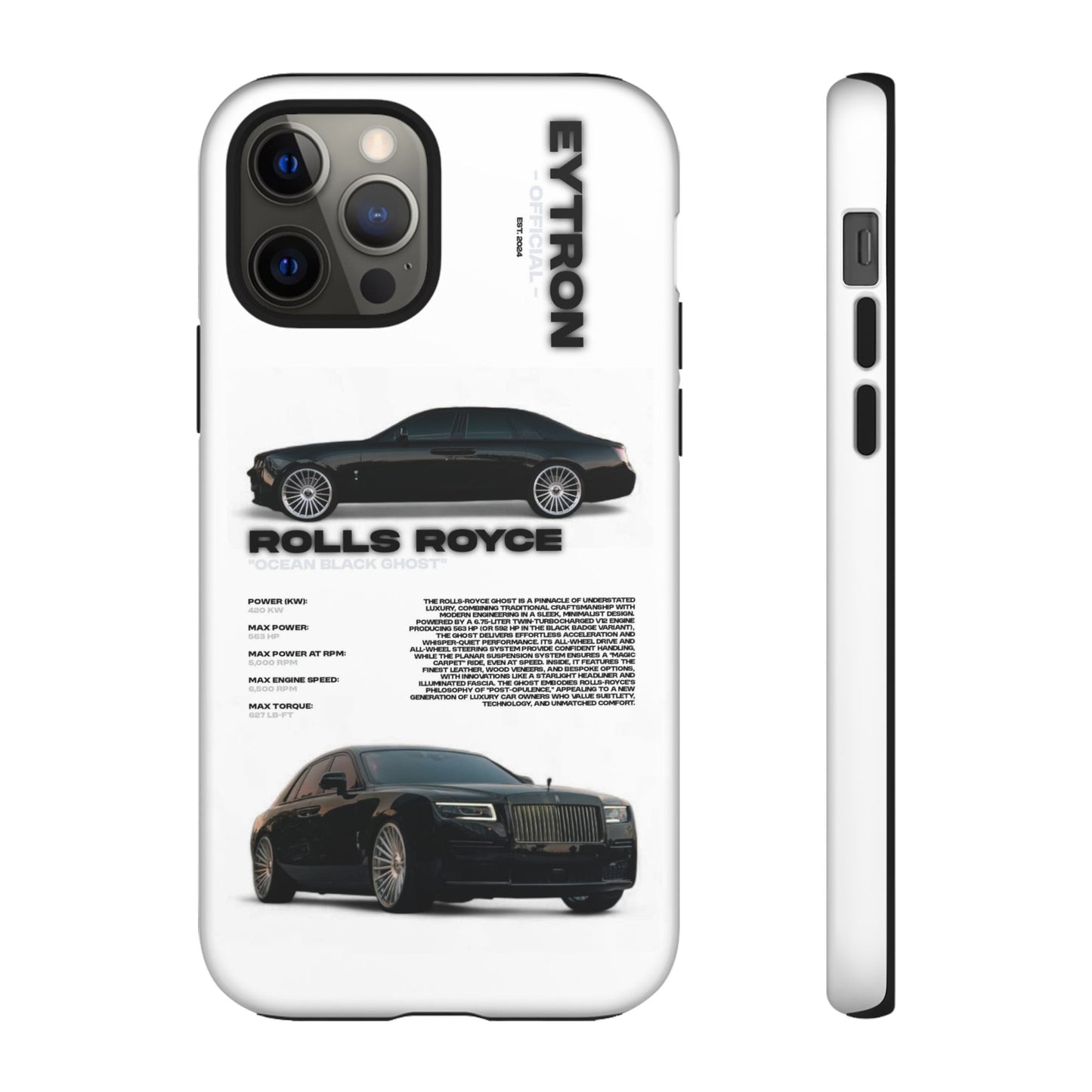 "Ocean Black Ghost" Sturdy Case