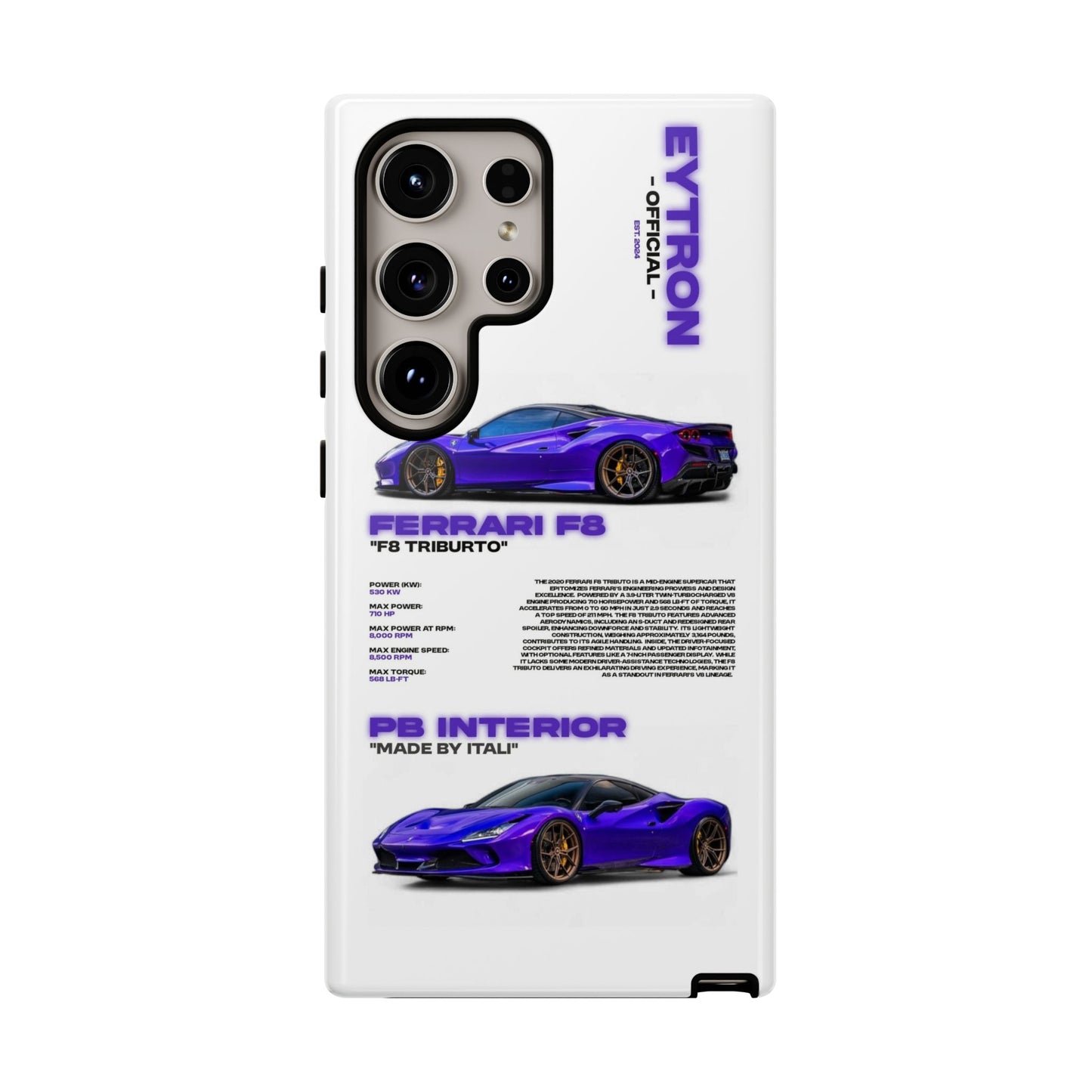"F8 Triburto" Sturdy Case