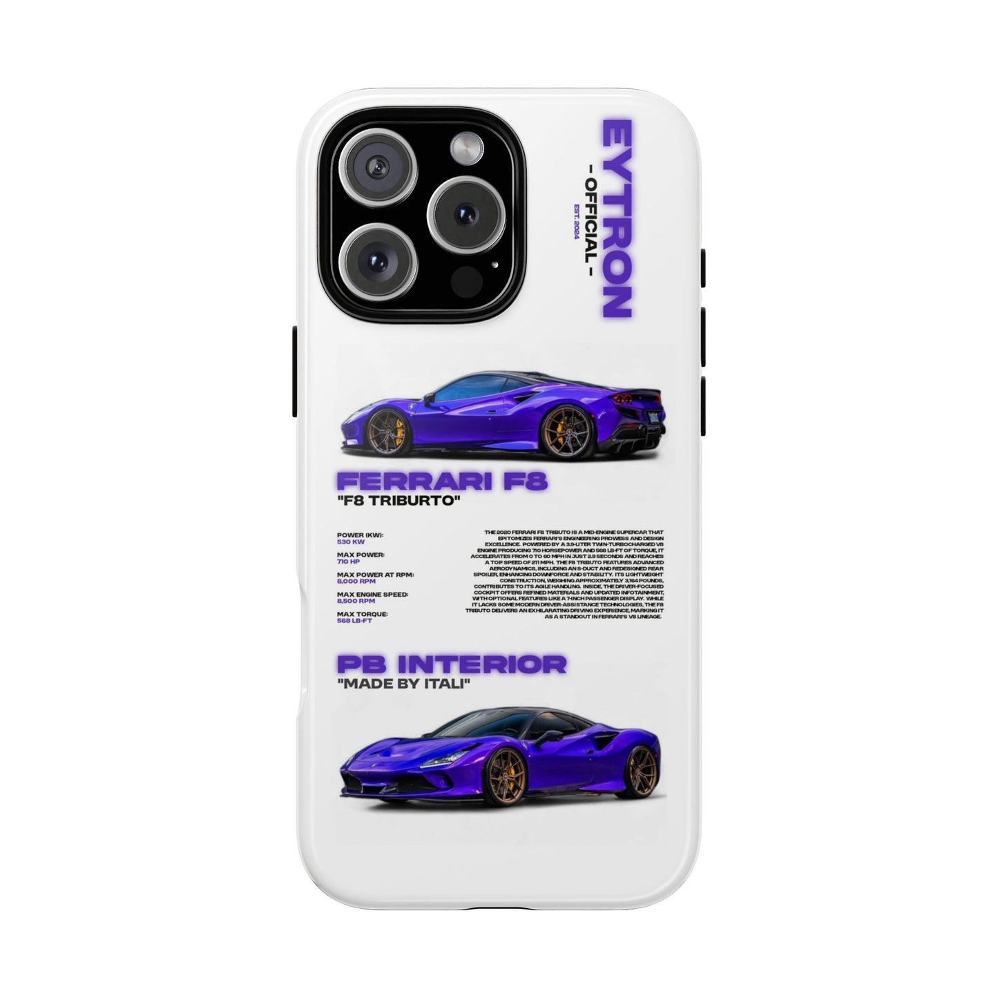 "F8 Triburto" Sturdy Case