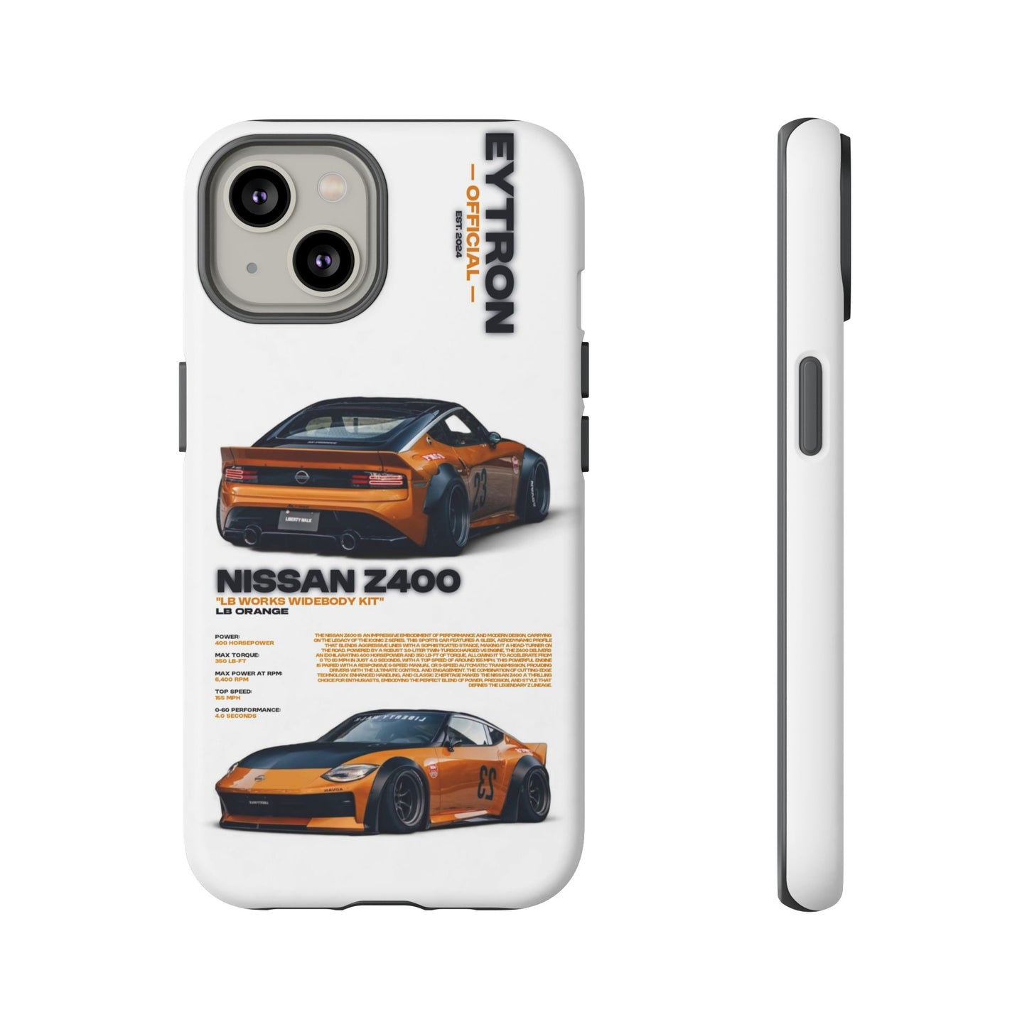 "LB Orange" Sturdy Case