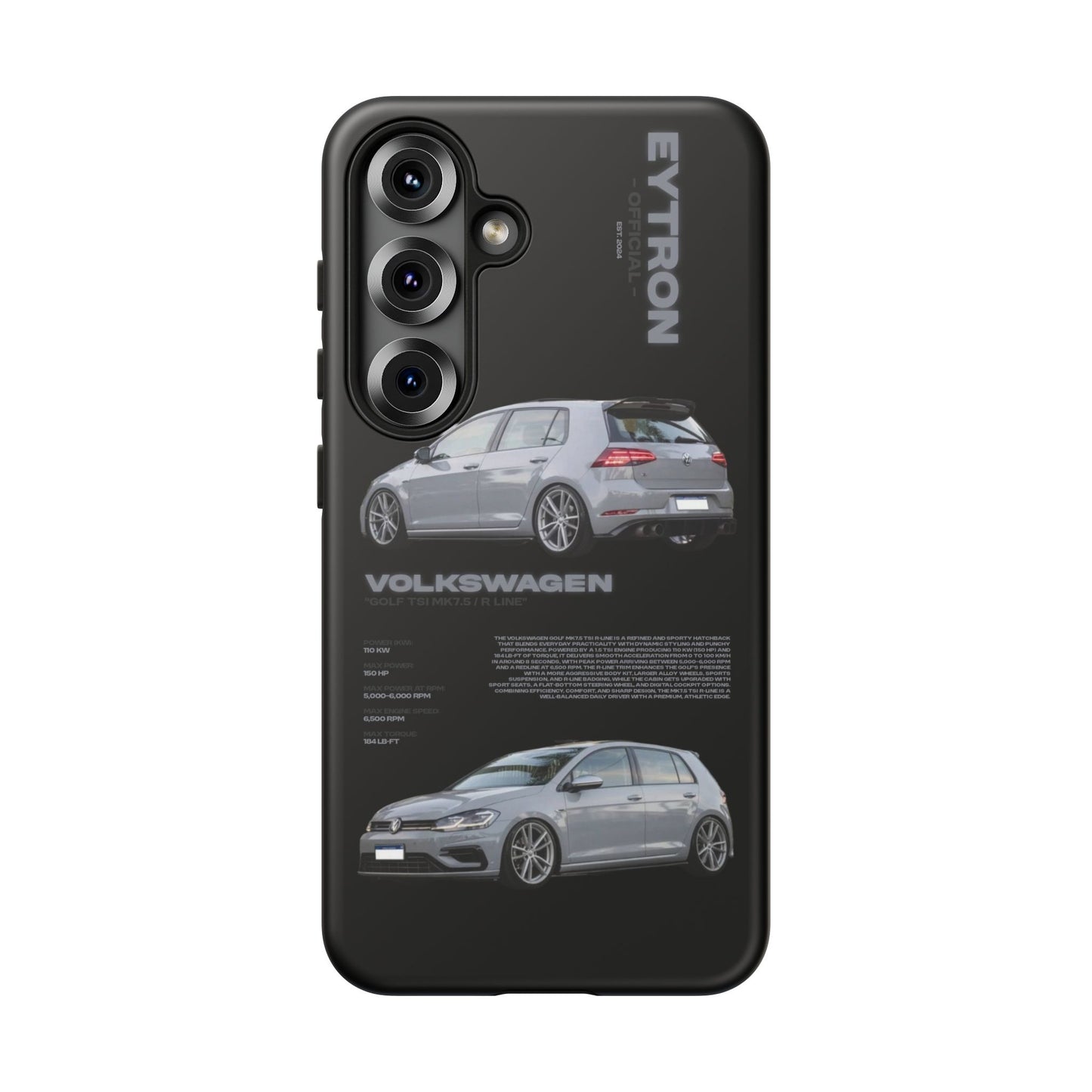 "Golf TSI MK7.5 / R Line" Sturdy Case