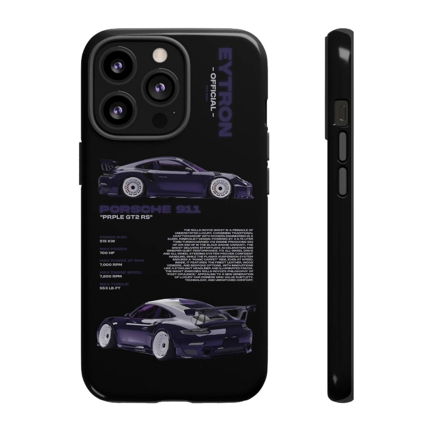 "PRPLE GT2 RS" Sturdy Case