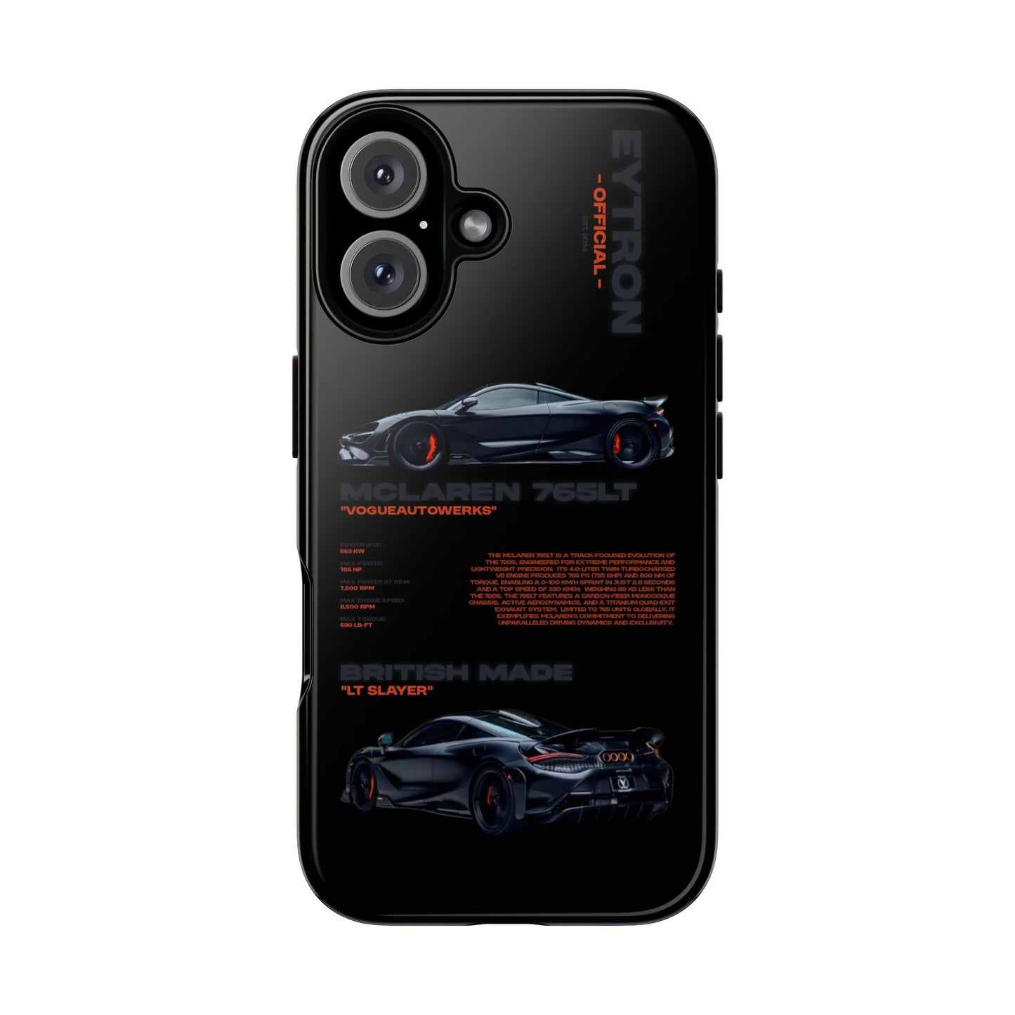 "LT Slayer" Sturdy Case