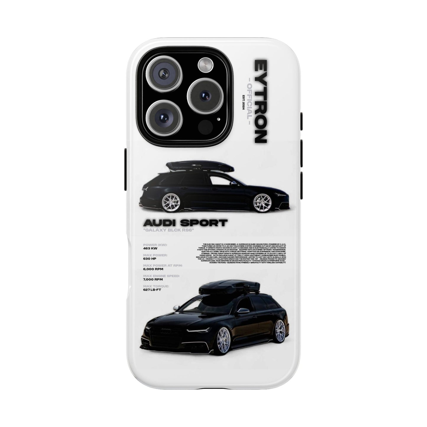 "Galaxy BLCK RS6" Sturdy Case