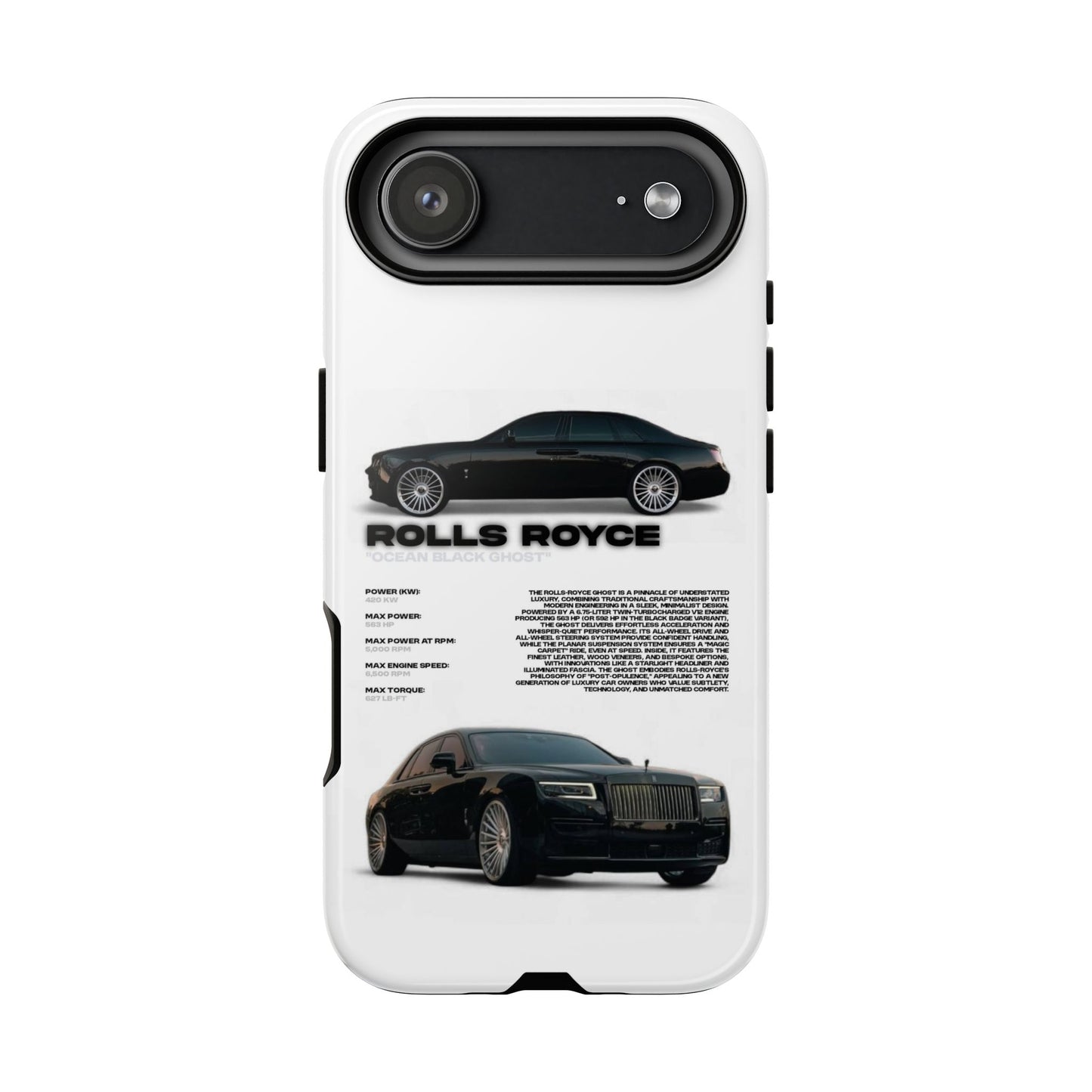 "Ocean Black Ghost" Sturdy Case