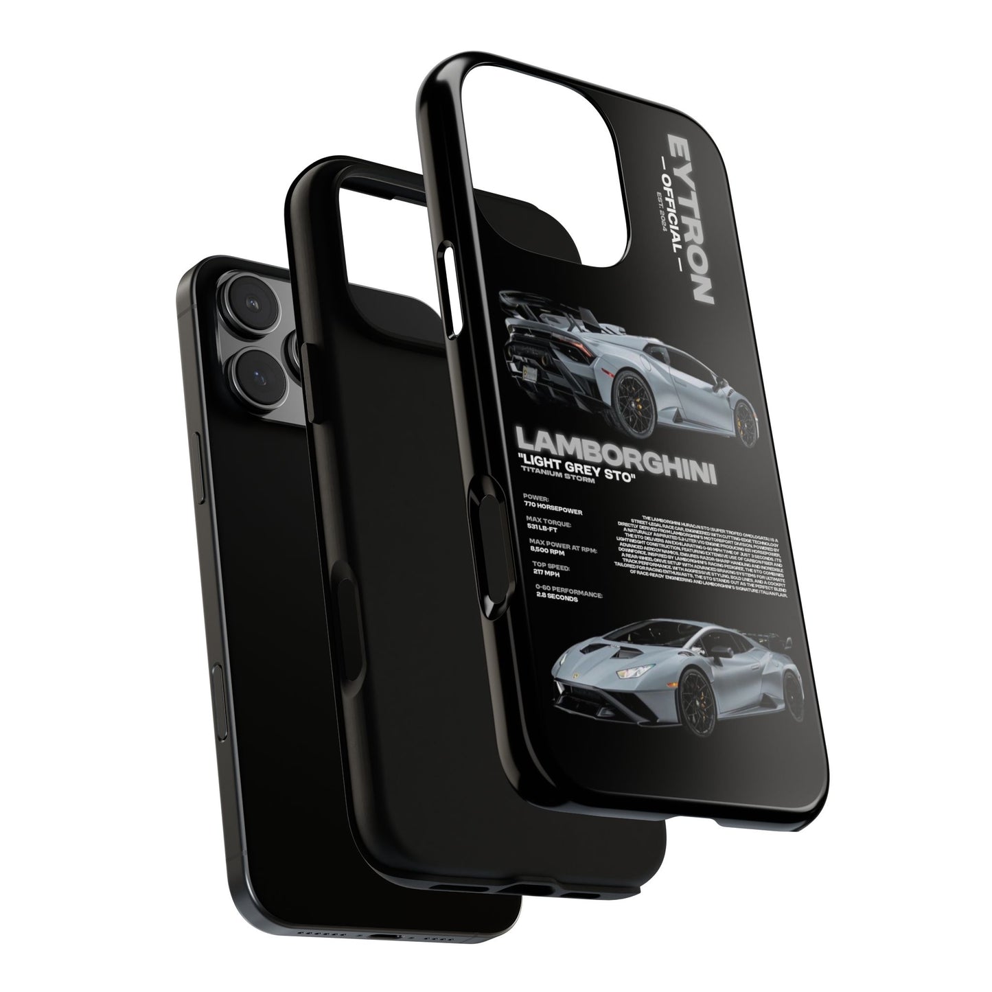 "Titanium Storm" Sturdy Case