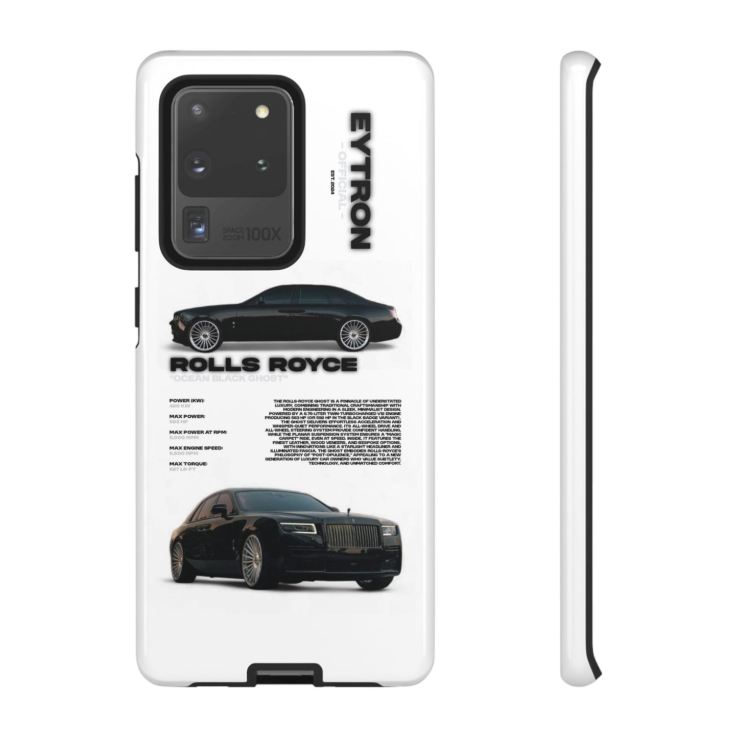 "Ocean Black Ghost" Sturdy Case